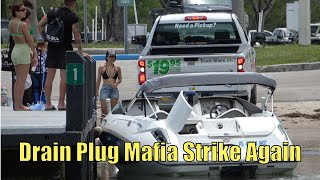Drain Plug Mafia Strikes Again!! | Miami Boat Ramps | Black Point Marina by Miami Boat Ramps 190,967 views 1 month ago 8 minutes, 30 seconds