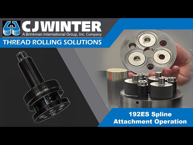 Precision Involute Knurl / Spline - CJWinter