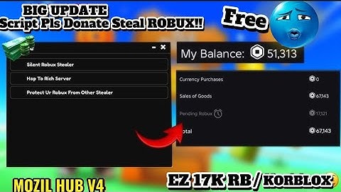 💸 BIG UPDATE! ROBUX STEALER SCRIPT – MOZIL HUB V4 | HOP TO RICH SERVERS