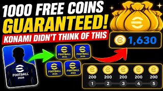 1000 FREE COINS GUARANTEED... Konami Didn't Think Of This