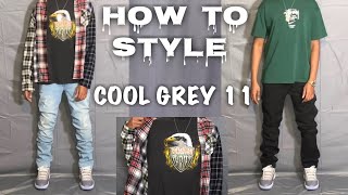 How To Style Cool Grey Air Jordan 11| Outfit Ideas