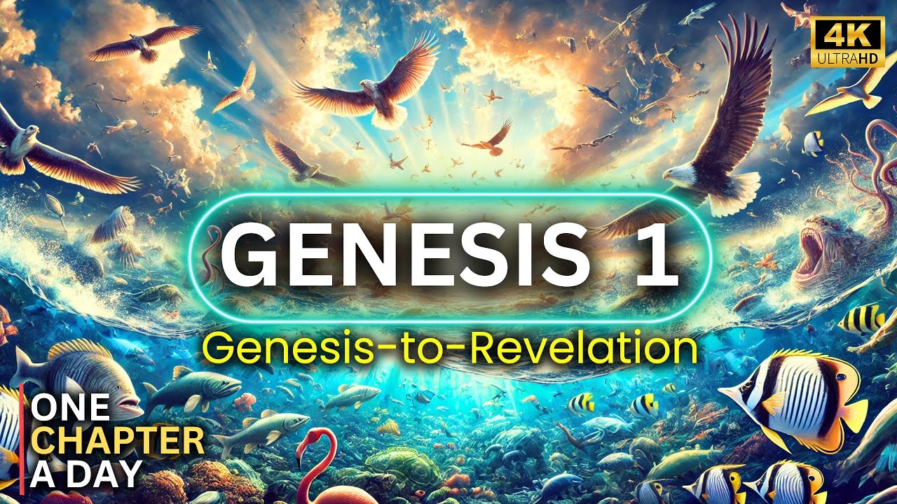 GENESIS 1 | The Creation of the World 🎬 Bible in a Year - YouTube