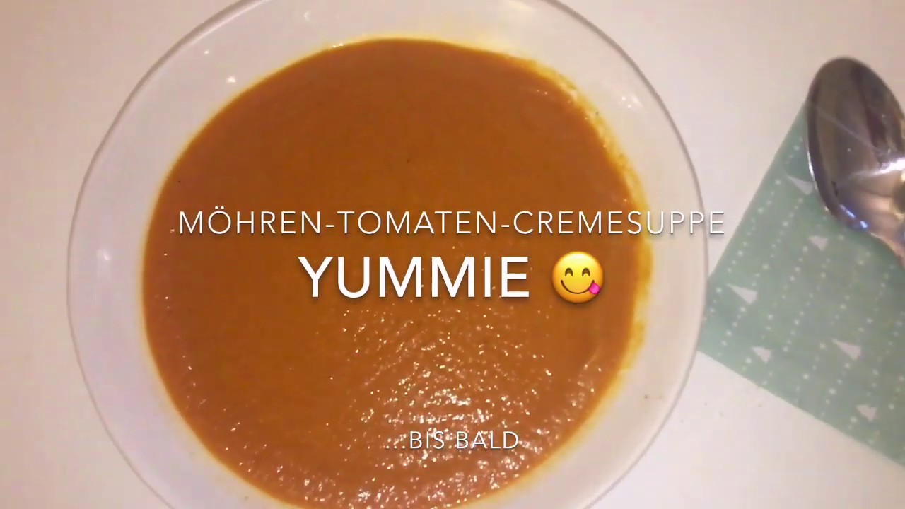 Thermomix...Möhren-Tomaten-Cremesuppe mit dem TM6 - YouTube