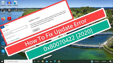 Fix Windows Update Error 0x80070422 [2020]