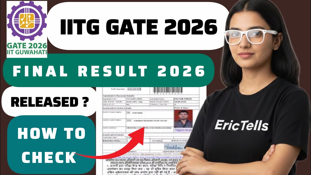 Gate Result R gate result 2026 | how to check gate exam result 2026 - YouTube
