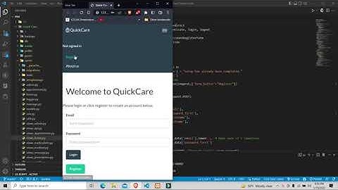 Quick Care || Hospital Management System || Web Application || Python Django || Thesis Project