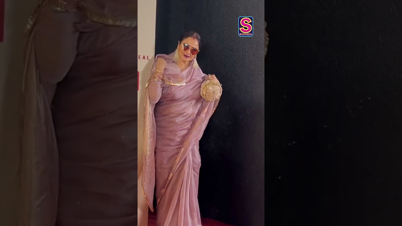 Grace & Class Never Go Out Of Fashion! Rekha Looks Fabulous In Traditional Fit | Rekha Ji | N18S