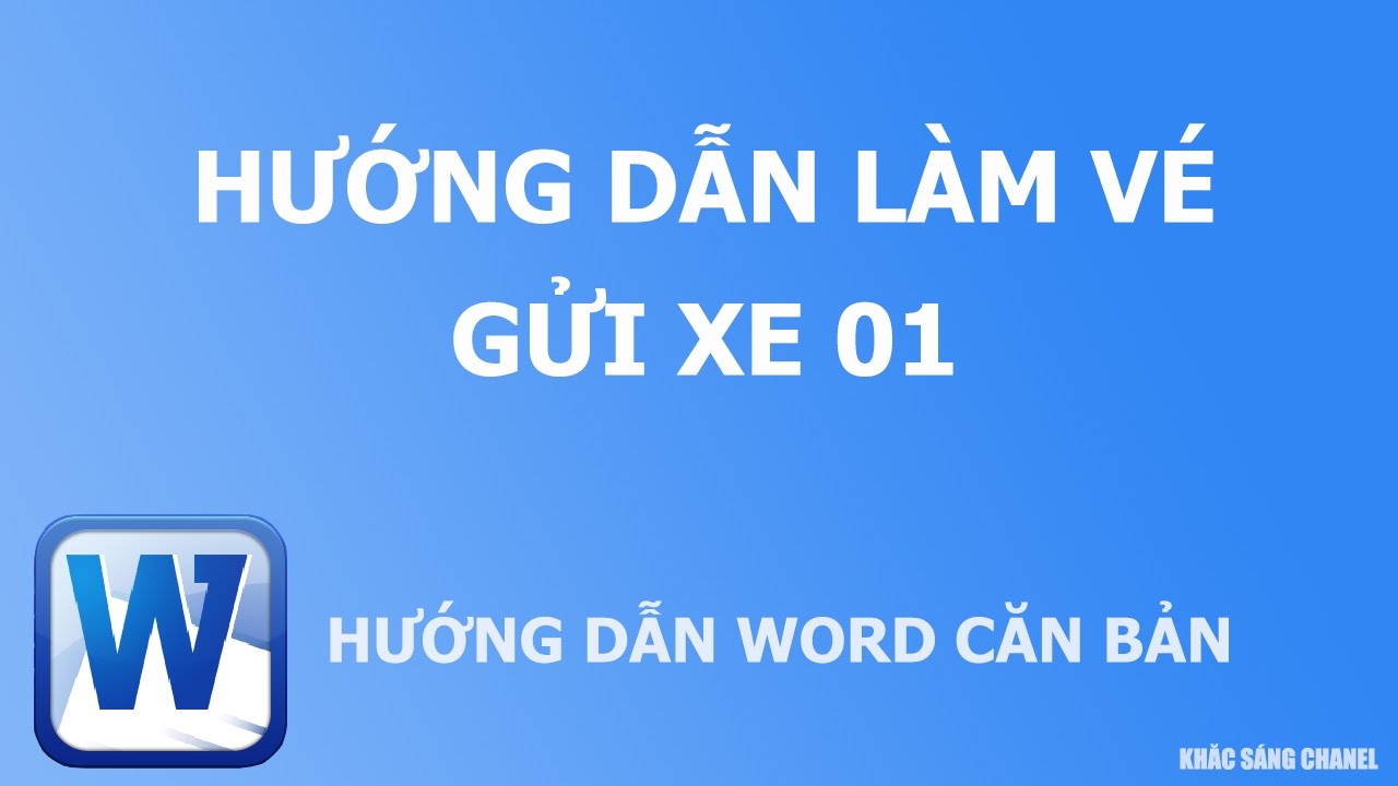 Huong Dan Lam Ve Gui Xe Phan 01 - Youtube