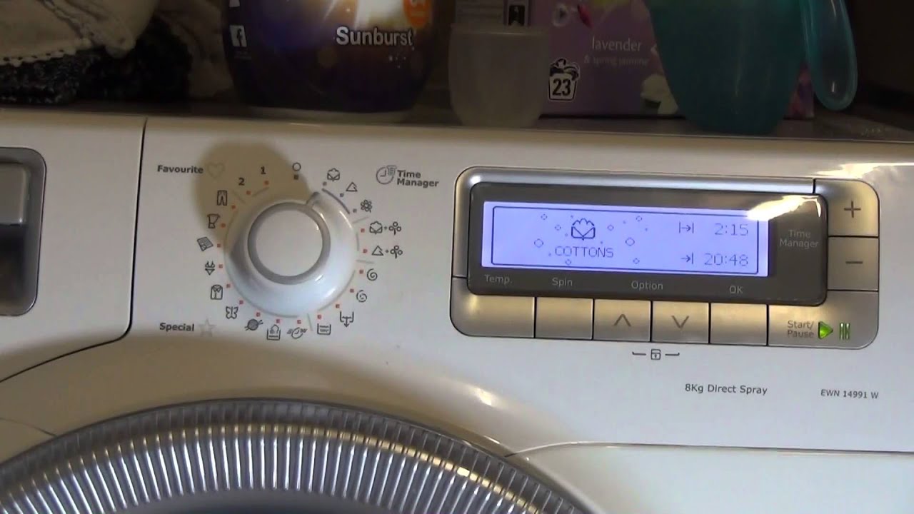 Electrolux Inspire Time Manager Washing Machine Start Jingle (Pt 3 of