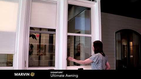 How to Use a Marvin Ultimate Awning Window