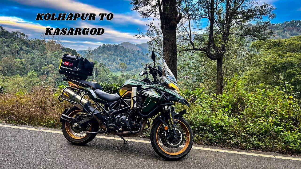 Ep.01 Kolhapur to Kasargod | SOUTH INDIA RIDE 2025 | Riding my Benelli TRK 502x to Karnataka |