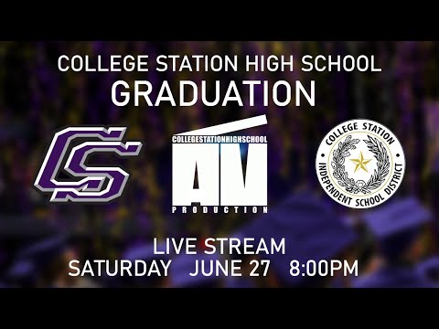 College Station High School Graduation 2020