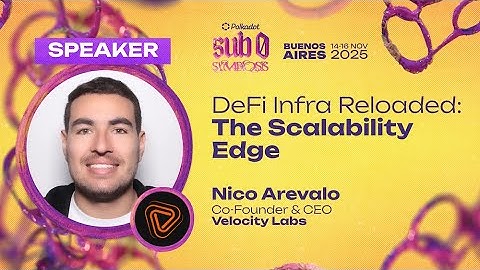 DeFi Infra Reloaded: The Scalability Edge | sub0 2025