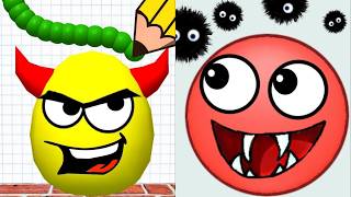 Hide Ball vs Draw To Smash Gameplay | Smart Defense vs Creative Attack 😱 (Tina Games Play)