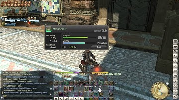 FFXIV ARR 80 Durability Craft HQ