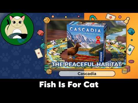 CASCADIA - Complete Board Game Unboxing & ASMR (No Commentary)