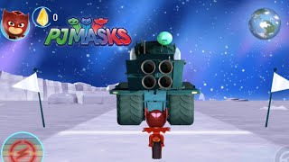 PJ Masks: Racing Heroes 🦎Battle against Luna Girl, Romeo and Romeo's Robot! screenshot 2
