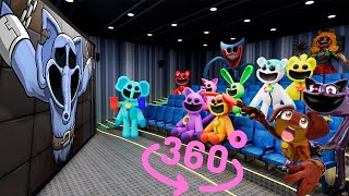 Poppy Playtime Chapter 3 360° - CINEMA HALL | CatNap & DogDay react meme | VR/360°