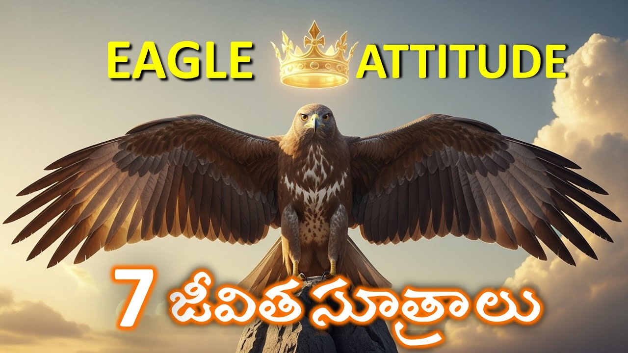 ఈ 7 సూత్రాలు పాటిస్తే మిమ్మల్ని ఆపేవారు ఎవరూ ఉండరు | The Eagle Mentality | Telugu motivational Video