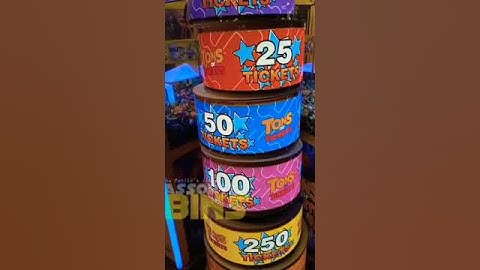 Tons of Tickets #shorts #arcade #timezone
