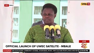 LIVE: OFFICIAL LAUNCH OF UWEC SATELITE CENTER - MBALE || 12TH MAY, 2026