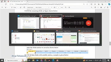 Lab 7 - Introduction to MS Access and how to import data in MS Excel