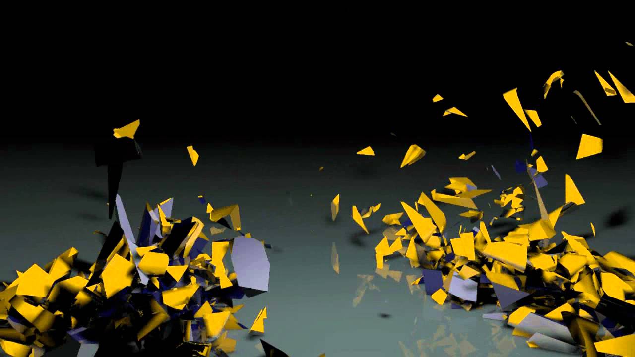 3D text explosion - Cinema 4D + Thrausi plugin - YouTube