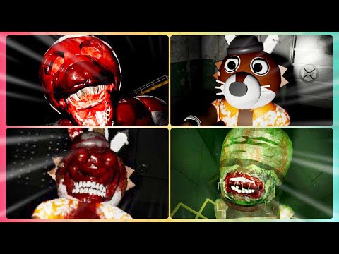 The Piggy Backrooms Ship - Extra Summer Chapter All Jumpscares!!