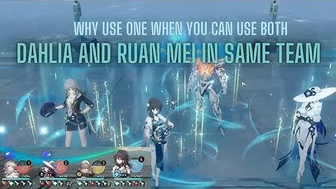 No Sustain 0 Cycle MoC 12 Cocolia - Using Both Dahlia, Ruan Mei With Firefly E0S1  | HSR