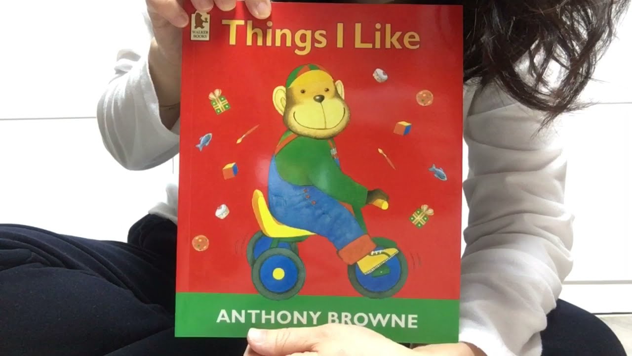 Ant12 Things I Like 音声絵本 Anthony Browne Things I Like (TP