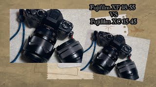 Fujifilm XF 18-55 / Fujifilm XC 15-45 (@BorekCzech )