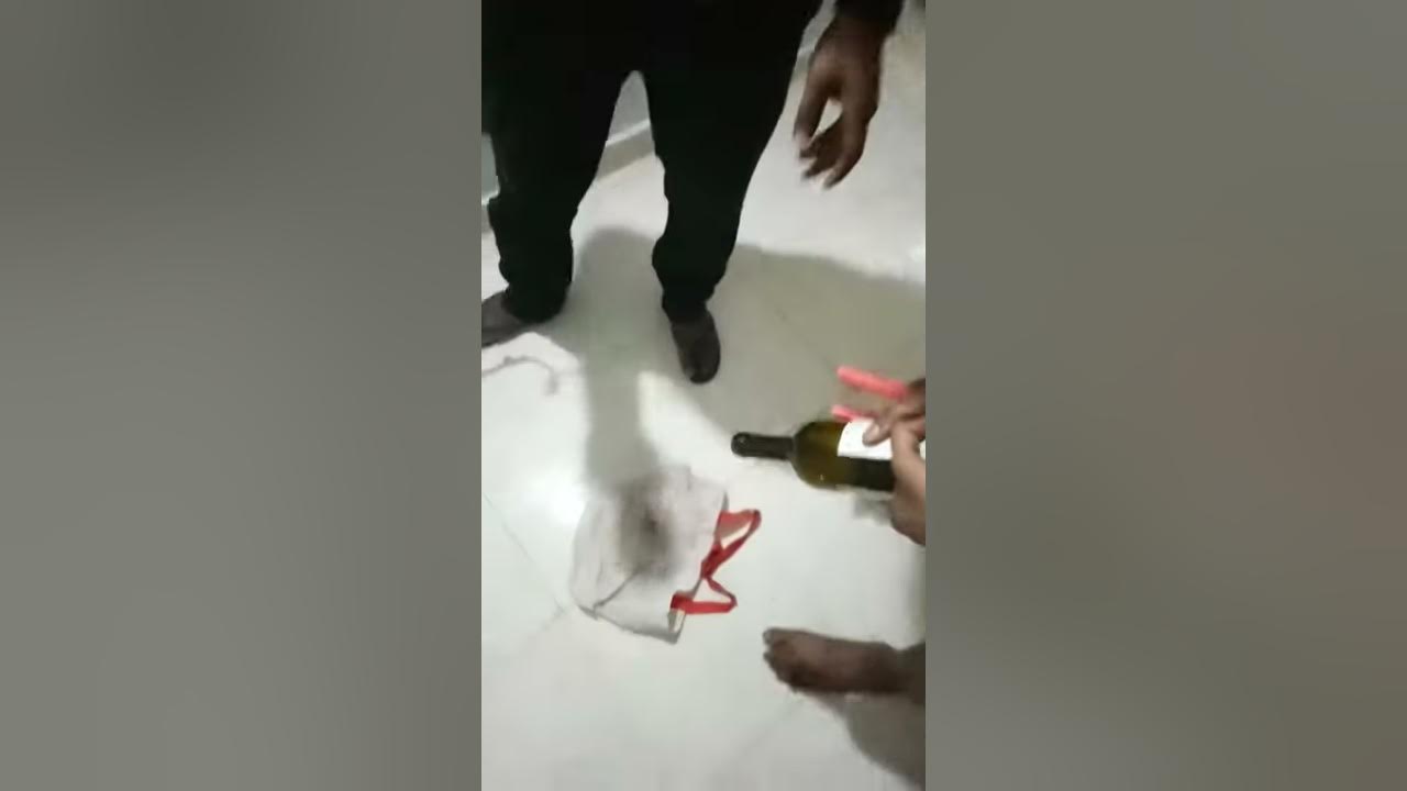 How to open red wine indian style YouTube