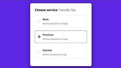 🚀 Radio Button for 2022 - Custom Radio Button with HTML and CSS Only