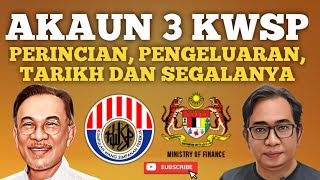 TERKINI! PENGUMUMAN PENGELUARAN AKAUN 3 KWSP DISAHKAN!