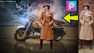 Picsart Manipulation bmw bike editing best background chaing women standing dark shdows picsart screenshot 5