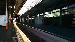 東海道線大船駅で通過するＥ２５７−２０００系特急踊り子号を撮影（旧・スーパービュー踊り子ダイヤ）