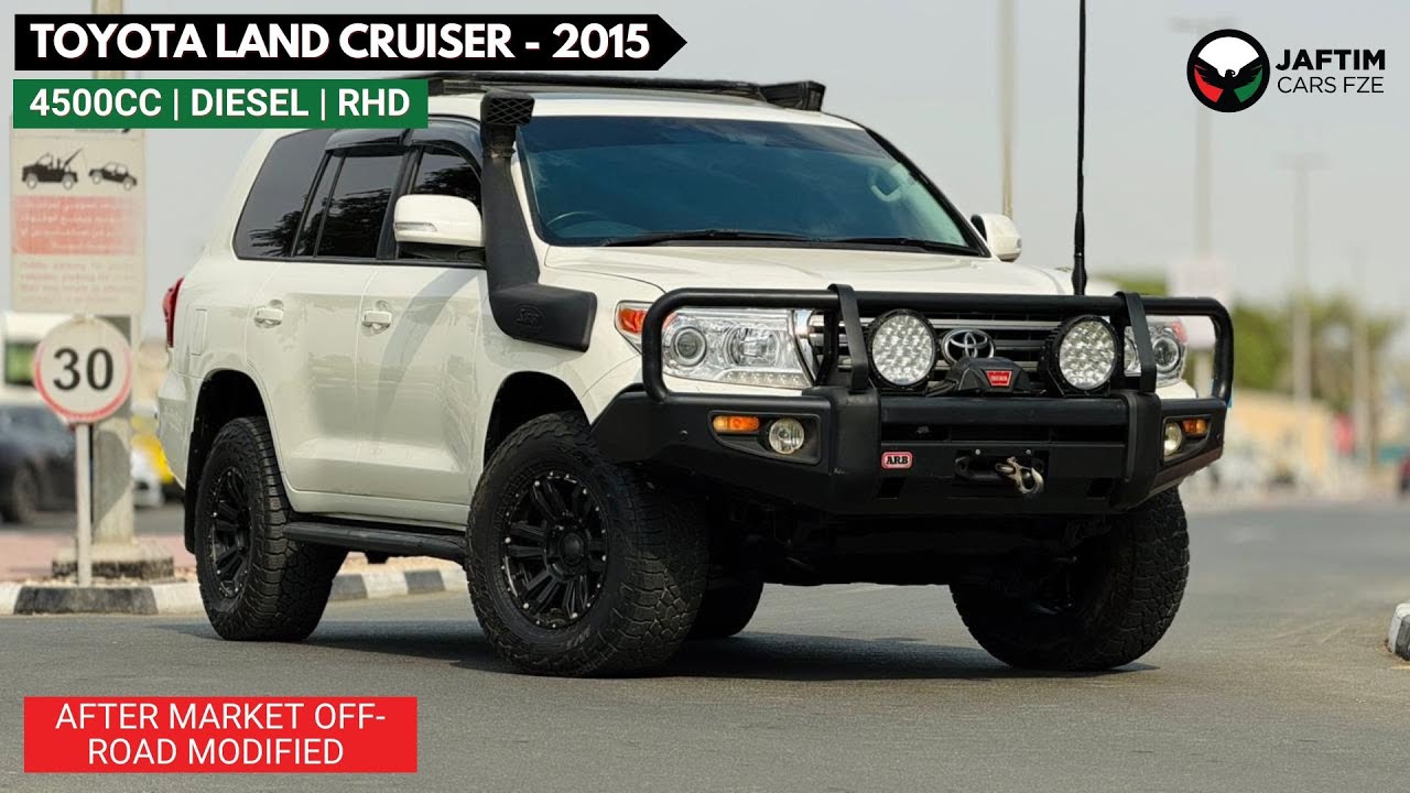 2015 Toyota Land Cruiser 4.5L V8 Diesel | RHD | Off-Road Overland Build Review