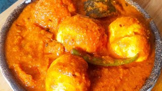 होटल वाली अंडा करी बिना किसी स्पेशल मसाले के | Egg Curry Recipe | Dhaba Style Anda Masala |