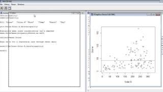 Statistics with R (1) - Linear regression