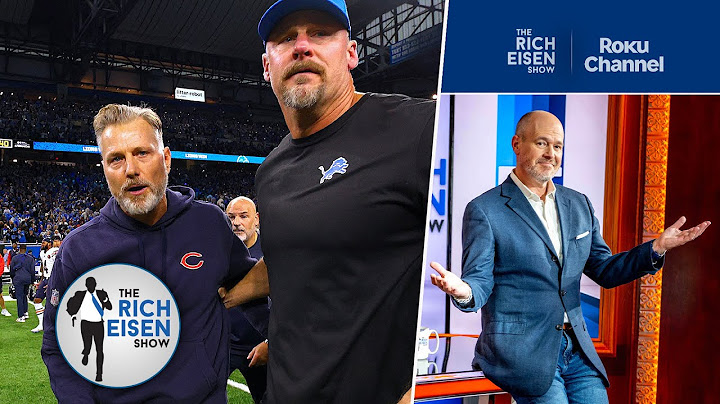 “WOW!!!” - Rich Eisen Reacts to the Head Scratching End of the Bears vs Lions Thanksgiving Day Game