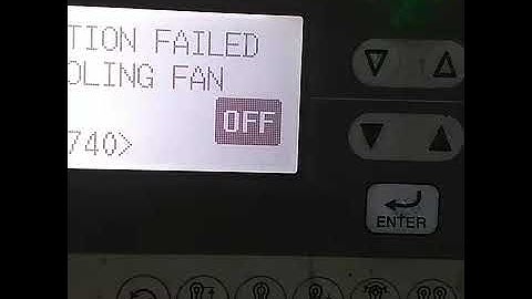 How we remove the error 740 colling fan in 9820 brother eylet