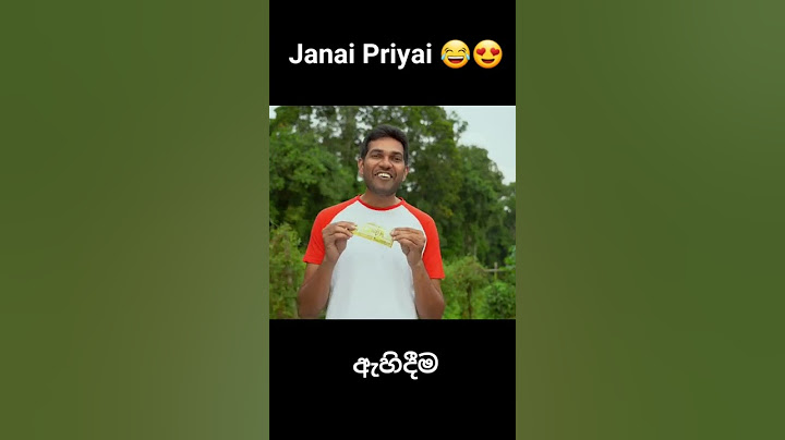 ඇහිදීම | Janai Priyai | ජනයි ප්‍රියයි | Lulu Gossip 😍😂
