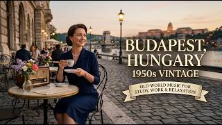 Budapest, Hungary 1950s Vintage Café Jazz Ambience ☕ Old-World Music for Study, Work & Relaxation screenshot 4