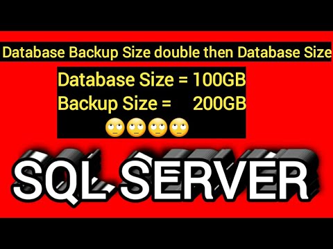 Backup size is double then database size || SQL Database Backup size is growing too fast.