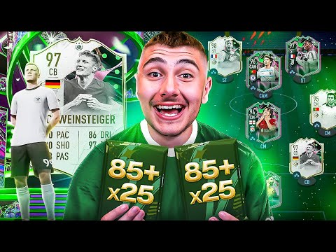 85+ x25 Packs Decides My FIFA 23 Team!