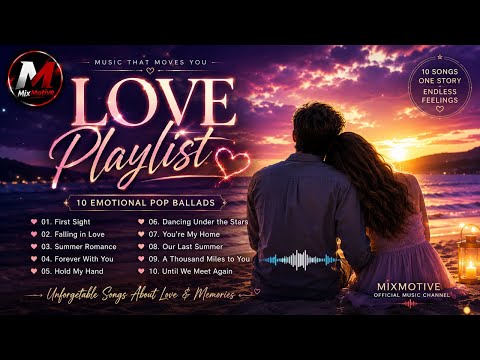 10 Emotional Pop Ballads ❤️ Best Romantic Love Songs Playlist | Relaxing Music by MixMotive