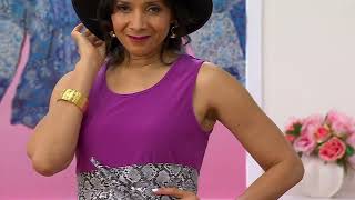 Attitudes by Renee Como Jersey Tank Midi Dress on QVC