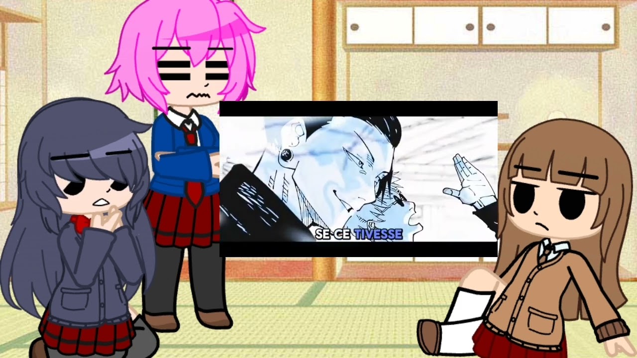 [gacha Club]Komi can't communicate react to cover uber//as// [BR]