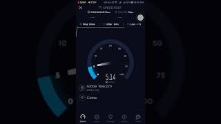 Globe At Home Plan 1299 Go Unli 5Mbps Speed Test