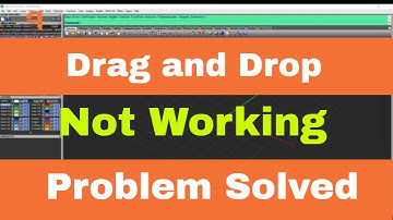 Drag and Drop not working | MATRIX | Problem Solved 🔥🔥🔥🔥🔥🔥